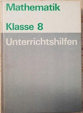 Unterrichtshilfen Mathematik Klasse 8 1980 DDR