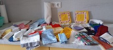 Bastelbedarf stoffkiste - bastelbedarf,