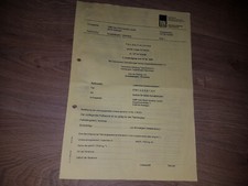 ABE Gutachten Prüfbericht Endrohr GMR DTM Universal Auspuffblende Sportauspuff