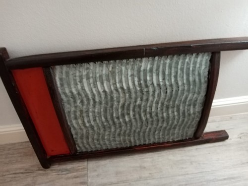 Altes waschbrett zink deko - waschbrett,