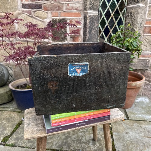 Vintage holz aufbewahrungsbox - vintage,