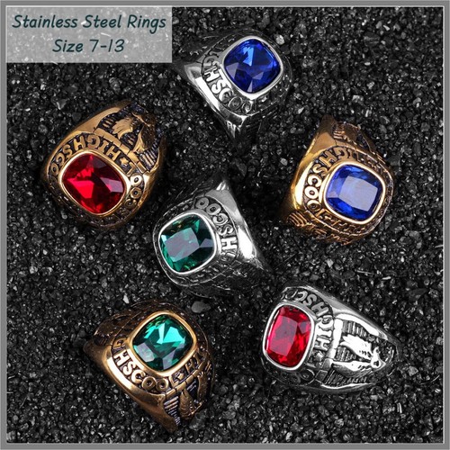 Retro college ring - retro,
