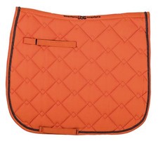 Schabracke mit Kordel  Orange