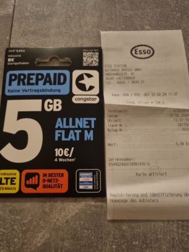 Congstar prepaid allnet flat - congstar,