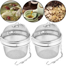 2Pcs Teesieb aus rostfreiem