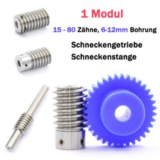 Nylon Schneckenrad 1 Modul 15