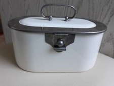  Schöner Brotkasten Brotdose Brotkorb Porzellan alt antik um 1920