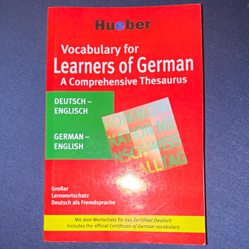 Hueber vocabulary for learners - vocabulary,