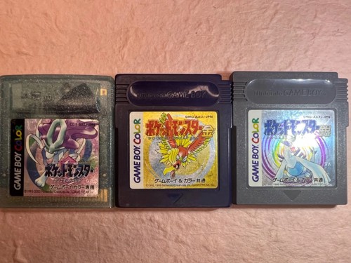Pokemon kristall gold - kristall, silber