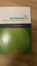 Mathematik Band 1 Fos Bos Berufliche Oberschule Bayern-Nichttechnik
