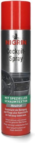 Nigrin cockpit spray 400ml - cockpit,