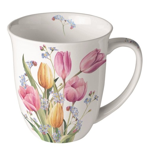 Tasse porzellantasse tulips - tasse,,