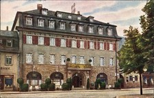 Ak Saalfeld an der Saale Thüringen, Mauxion Hotel Roter Hirsch,... - 10072501