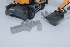 10x U Steine für Diorama Landschaft 1:50  Ladegut