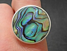 NEU Ring Silberring 925 SILBER Sterling silver Perlmutt bague argento argent