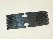 Holzkamm Haarkamm Afrika Skulptur " Doppelkamm mit Verzierung"!