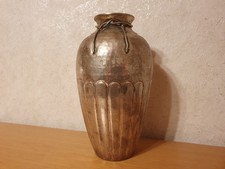 Große Vase Vintage Neusilber