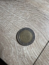 2 Euro Münze Strichmännchen