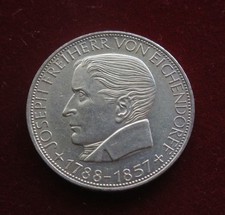 BRD: 5 DM 1957 - Freiherr von