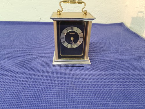 Wurth quarz messing kaminuhr - quarz,