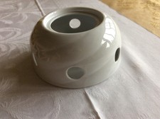 Stövchen Porzellan weiß