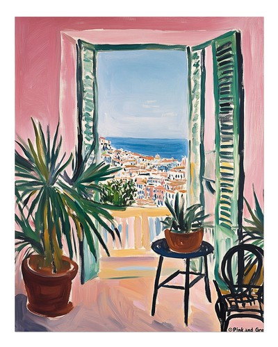 Wandkunst mit mediterraner