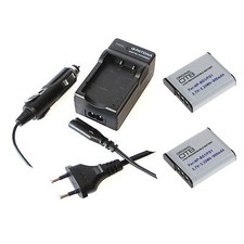 2x Akku und Ladegerät für