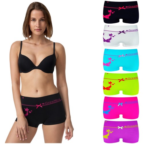 Damen boxershorts 6er pack - boxershorts,