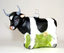 Anhänger weihnachten kuh rind - weihnachten,