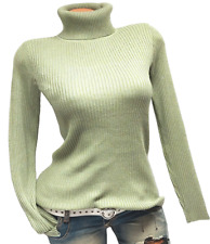 Gerippter Rollkragenpullover