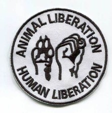  ANIMAL LIBERATION WHITE PATCH (MBP 208)