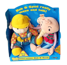 Bob der Baumeister BOB & SPUD INTERAKTIVES SPIELZEUG Move Talk & Sing 2000 Neu in OVP