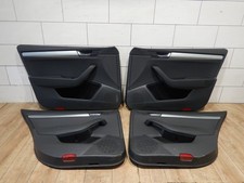 Türverkleidung Skoda superb 3V vorne links rechts hinten Stoff schwarz Original