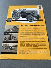 Original Hela Diesel Schlepper