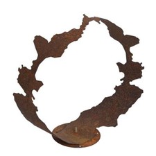 Dekofigur Gartendeko Edelrost