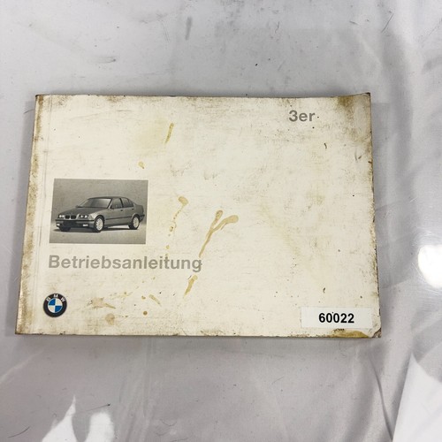 Bmw 3er e36 betriebsanleitung - 3er,