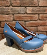 Art Alfama Damen Pumps Plateau -Farbe jeans blau Gr. 37 Neu im Beutel