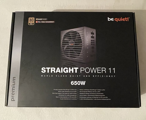 Quiet straight power 11 - quiet!,