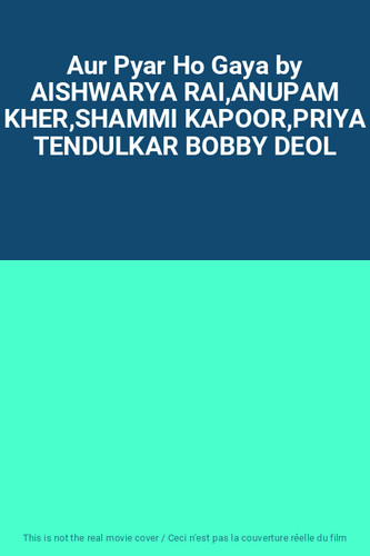 Aur pyar gaya - pyar, by