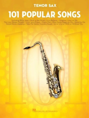 101 popular songs for - 101, tenor