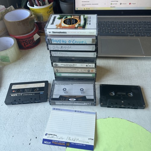 Musikkassetten konvolut - musikkassetten,
