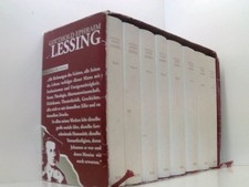 Gotthold Ephraim LESSING, Werke in 8 Bänden, Göpfert, Herbert G. (Hrsg.):