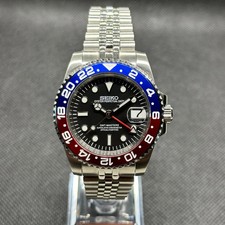Seikmod GMTEIKO Pepsi GMT Master II Stil | Automatik | Saphirglas | Edelstahl