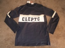 Cleptomanicx Gr. M Sweatshirt T Shirt Pullover Herren Blau, neu mit Etikett