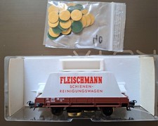 Fleischmann H0 5568 Schienenreinigungswagen, DB, DC, OVP