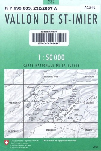 Vallon imier carte - imier.,