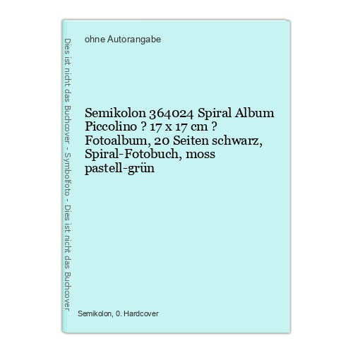 Semikolon 364024 spiral album - 364024,