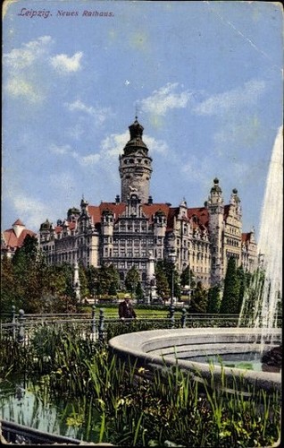 Alte leipzig in sachsen - 10, ak