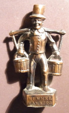 Hamburg Hummel Mors Figur  Metall / bronze farbig - ca. 80 mm