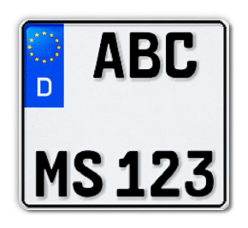 Motorrad kennzeichen 220 - kennzeichen,